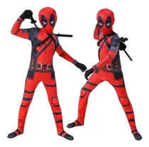 Comprar Difraz Cospaly Dead Pool Niño Excelente Calidad Super Heroes