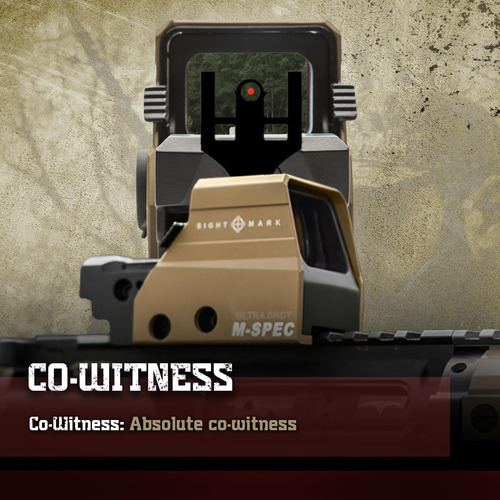 Reflex Sight Sightmark Ultra Shot M-spec Fms Dark Earth