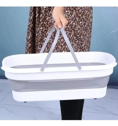 Balde Plegable Multiusos Cubo