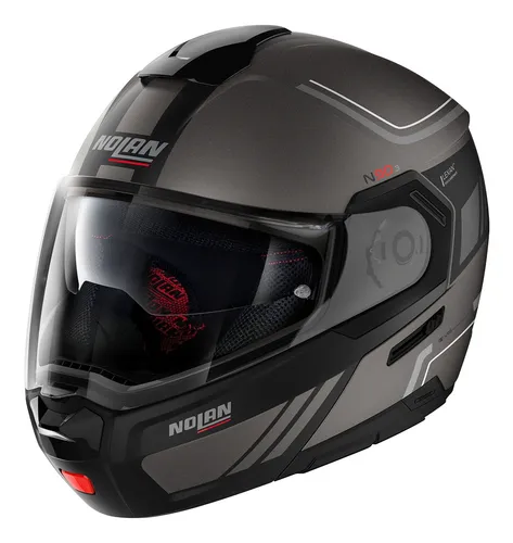 Casco Moto Rebatible Nolan N90 3 Voyager N com Doble Visor