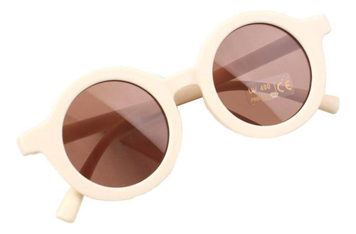 Wv Pa Nuevo 2 Gafas De Sol Redondas For Bebé, Anti-uv, For