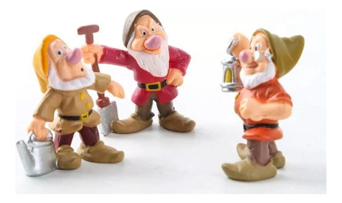 L Branca De Neve E Os Sete Anões Jardim Pequena Decoração