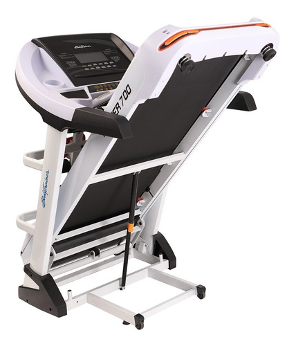 Trotadora Eléctrica Bodytrainer Runner 700 Con App Zwift Color Blanco