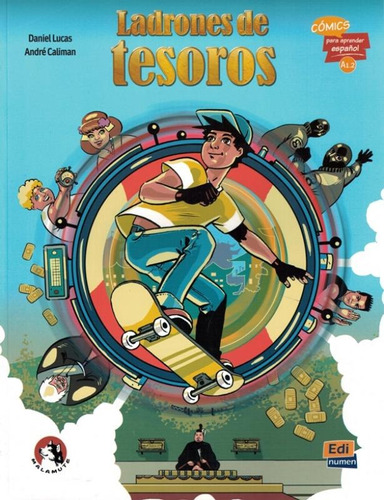 Ladrones del tesoro, de Lucas, Daniel. Editora Distribuidores Associados De Livros S.A., capa mole em español, 2018