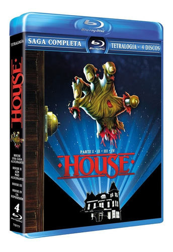 Blu-ray House La Casa Del Horror / Incluye 4 Films