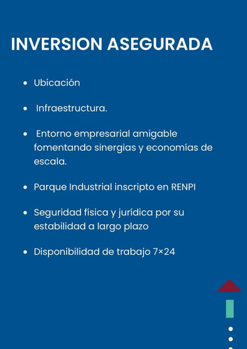 Lote/ Terreno En Venta Parque Industrial - Ebapi Desde 1300 M2. Camino Del Buen Ayre Km 22, Financiación