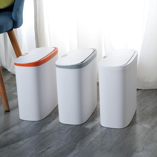 Bote De Basura Con Sensor Recargable, Cesto De Basura De