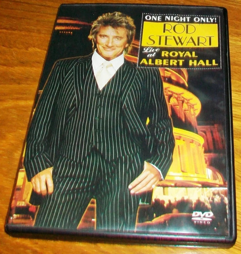 Rod Stewart One Night Only Live At Royal Dvd Excelente 