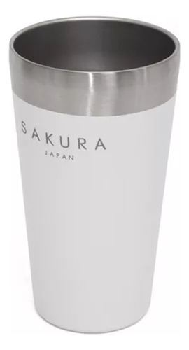 Vaso Termico Sakura Pinta 473 Ml Thermal Cup Jaunt Edition Color Blanco