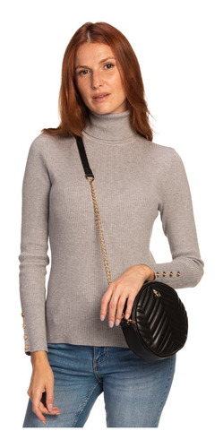 Imagen 7 de 7 de Crossbody Hpc Polo Capitonado De Corazón