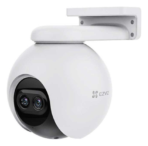 Cámara Domo Exterior Wifi Ezviz 360º Zoom 8x Doble Lente Color Blanco