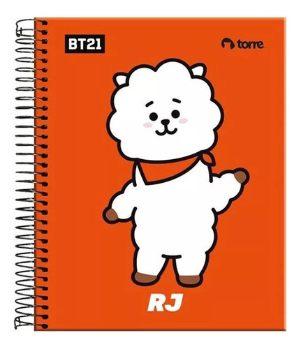 Cuaderno Carta Bt21 150hjs 7mm 3 Materias Torre