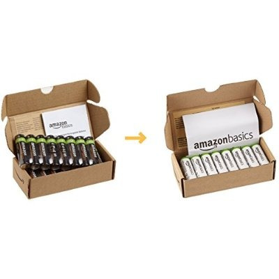 Las Baterías Recargables Aa Amazonbasics (16-pack) - Estuche