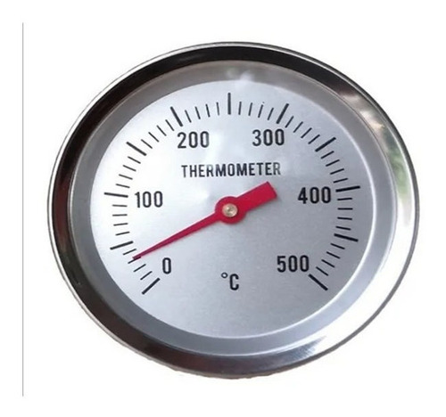 Imagen 2 de 4 de Pirómetro Termómetro Horno Barro, Leña, Gas 500°c