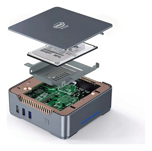 Mini Pc Intel Celeron J4125 8gb Ddr4 128gb Windows 11 Pro