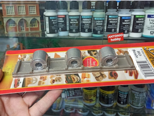 Carga Bobinas De Acero Para Vagones Abiertos Ho 1/87 Chooch