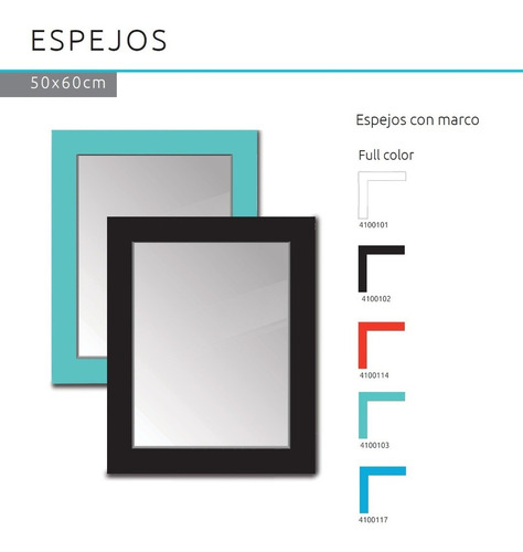 Imagen 2 de 7 de Espejo De Colores
