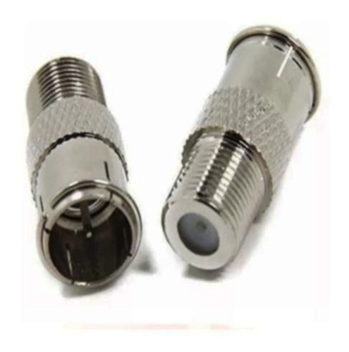 Imagen 3 de 4 de Conector F Rápido Macho Para Tv, Cctv Y Coaxial X 10unidades