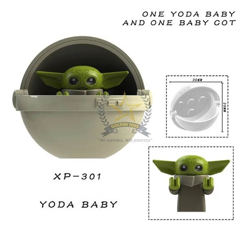 Bootlego Star Wars Baby Yoda 301 Capsula Cafe   Golden Toys