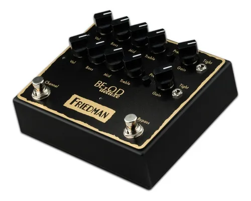 Pedal Friedman Be Od Deluxe Overdrive Dual Push Bottom - Usa