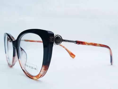 Automation Rainy approve Óculos De Grau Transparente Gatinho Cristal Luxo Glass Acqua | USEE OTICA