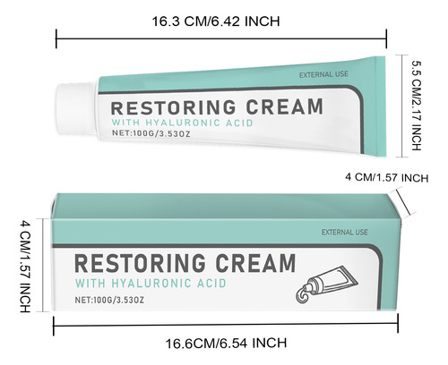 Crema Restauradora Con Crema Hialurónica Para El Cuidado De