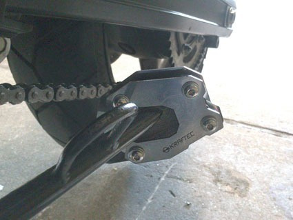 Imagen 2 de 3 de Ampliación Muleta Suzuki Dl 650 V-strom 2008-2018