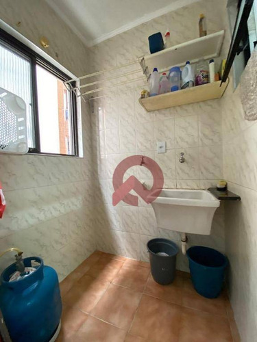 Imagem 11 de 15 de Apartamento Com 1 Dormitório À Venda, 57 M² Por R$ 218.000 - Vila Guilhermina - Praia Grande/sp - Ap3434