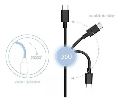 Cargador Notebook Para Asus Y Lenovo Usb-c Autoajustable
