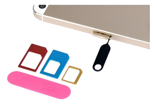 Kit Adaptador Tarjeta Celular 4 En 1 Herramienta