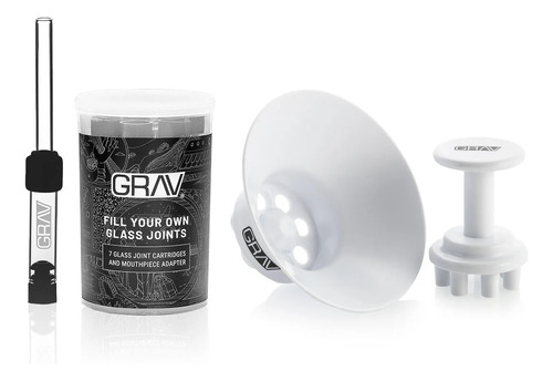 Grav - Fill Your Own Glass - 7  Pack + Filling System