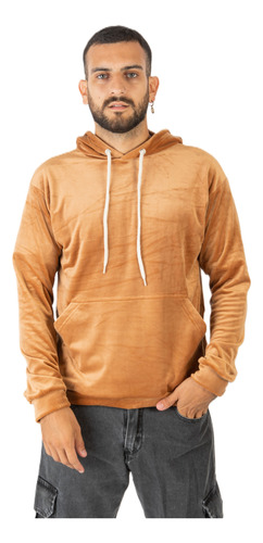 Buzo Homre Mujer Canguro Capucha Plush Abrigo Hoodie Abrigo 