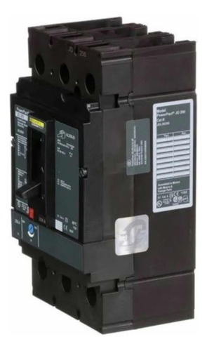 Interruptor Termomagnetico Square D Jdl36250 Con Gabinete Color Gris