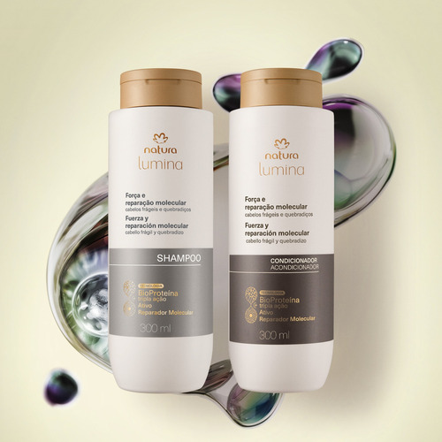 Kit Shampoo E Condicionador Natura Lumina Força