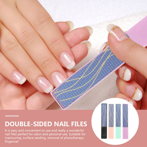 Herramienta Para Frotar Uñas Y Uñas, 4 Unidades