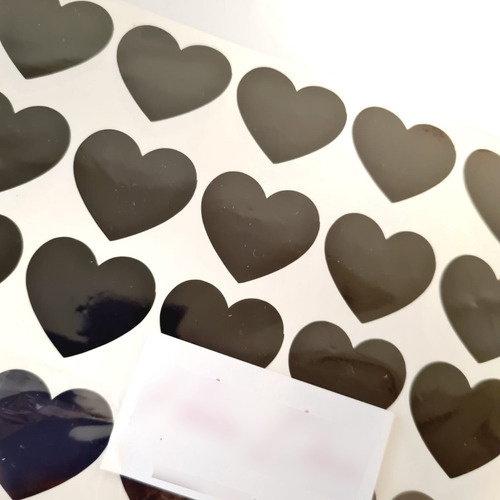 Imagen 3 de 6 de Pack 36 Corazones - Vinilo