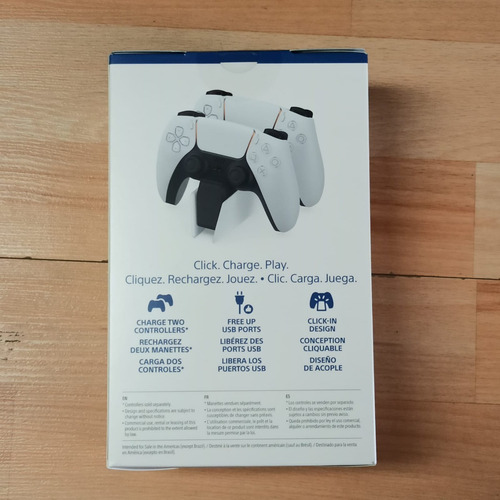 Imagen 5 de 5 de ..:: Estacion De Carga Dualsense ::.. Ps5 Playstation 5 Gw