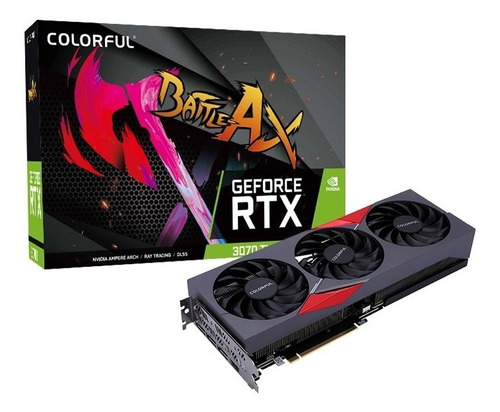 Tarjeta De Video Colorful Geforce Rtx 3070 Ti Nb 8g-v