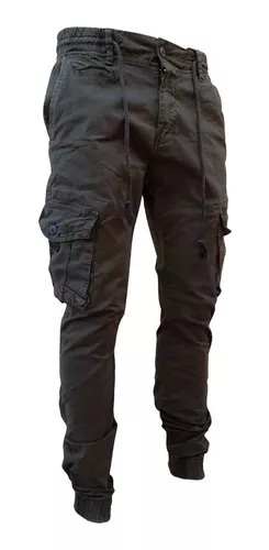 Pantalon Cargo Babucha Slim Hombre Elastizado Moda Chupin - $ 65.500
