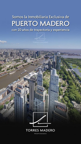 Depto En Venta Con Renta En Le Parc Puerto Madero - Impecable, 2 Suites, Piso Alto !