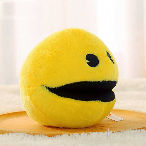 Juguete De Peluche Pac-man Amarillo 15.24 Cm Portátil