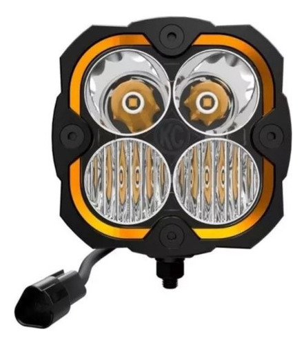 Leds Kc Hilites Flex Era 4 Luces Defensa Burrera