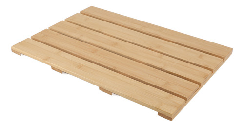 Alfombrilla De Ducha De Madera Antideslizante Y Resistente A