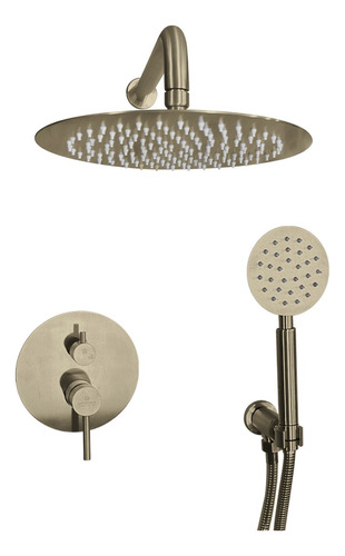 Set De Ducha Para Baño Vittoria, Ss9004g Acero Inoxidable