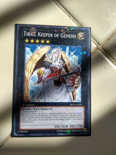 Yu-gi-oh! Tiras, Keeper Of Genesis Star Foil 1st Edition 