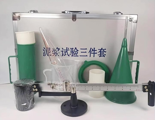 Kit De Prueba De Lodo Portátil Con Hidrómetro Y Viscosímetro