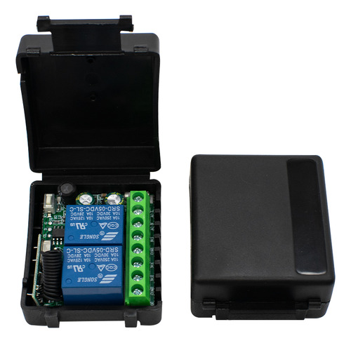 Interruptor Receptor De Control Remoto De 433 Mhz Para Puert