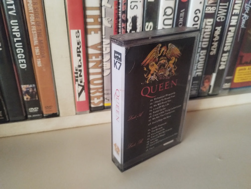 Fita K7 Gravada - Queen - Coletânea - Basf Ferro Standard (Usado)