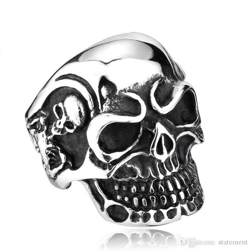 Anillo De Hombre Calavera Craneo Moda 2020 Man