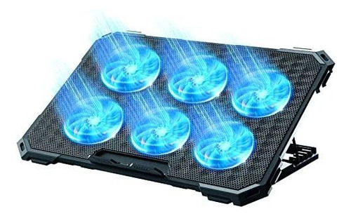 Almohadilla De Refrigeracion Para Laptop Con 6 Ventiladores